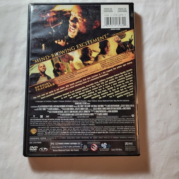 I Am Legend DVD - Picture 4 of 4